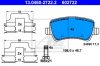 Ford S-Max fékbetét garnitúra | ATE 13.0460-2722.2