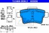 Citroen C4 Picasso fékbetét garnitúra | ATE 13.0460-3836.2 Citroen C4 Picasso fékbetét garnitúra | ATE 13.0460-3836.2