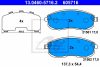 Renault Latitude fékbetét garnitúra | ATE 13.0460-5716.2 Renault Latitude fékbetét garnitúra | ATE 13.0460-5716.2