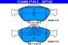 Ford Fusion fékbetét garnitúra | ATE 13.0460-7142.2