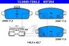 Opel Astra fékbetét garnitúra | ATE 13.0460-7264.2 Opel Astra fékbetét garnitúra | ATE 13.0460-7264.2