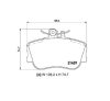 Ford Ka fékbetét garnitúra | Textar 2143609 Ford Ka fékbetét garnitúra | Textar 2143609