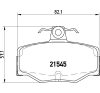 Nissan Almera Tino fékbetét garnitúra | Textar 2154501