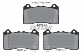 Ford Focus fékbetét garnitúra | Textar 2256901