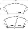 Nissan Primera fékbetét garnitúra | Textar 2309401 Nissan Primera fékbetét garnitúra | Textar 2309401