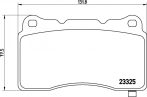 Opel Insignia fékbetét garnitúra | Textar 2332502