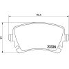 Volkswagen Phaeton fékbetét garnitúra | Textar 2332603 Volkswagen Phaeton fékbetét garnitúra | Textar 2332603