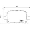 Toyota Previa fékbetét garnitúra | Textar 2351302 Toyota Previa fékbetét garnitúra | Textar 2351302