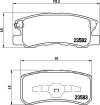Citroen C4 fékbetét garnitúra | Textar 2358202 Citroen C4 fékbetét garnitúra | Textar 2358202