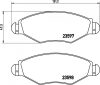 Peugeot 206 fékbetét garnitúra | Textar 2359703 Peugeot 206 fékbetét garnitúra | Textar 2359703