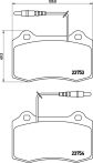 Peugeot 406 fékbetét garnitúra | Textar 2375301