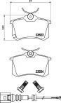 Volkswagen Polo fékbetét garnitúra | Textar 2382301