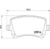 Volkswagen Passat fékbetét garnitúra | Textar 2391402 Volkswagen Passat fékbetét garnitúra | Textar 2391402