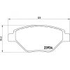 Renault Megane fékbetét garnitúra | Textar 2393401 Renault Megane fékbetét garnitúra | Textar 2393401