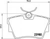 Opel Vivaro fékbetét garnitúra | Textar 2398001