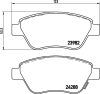 Opel Corsa fékbetét garnitúra | Textar 2398202 Opel Corsa fékbetét garnitúra | Textar 2398202