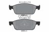 Ford Kuga fékbetét garnitúra | Textar 2555501 Ford Kuga fékbetét garnitúra | Textar 2555501