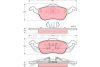 Ford Focus fékbetét garnitúra | TRW GDB1358