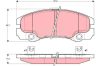 Opel Frontera fékbetét garnitúra | TRW GDB1436