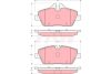 BMW 1 fékbetét garnitúra | TRW GDB1611
