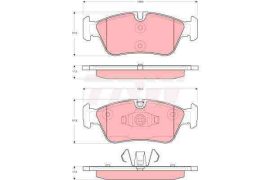BMW 3 fékbetét garnitúra | TRW GDB1625