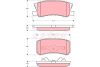 Citroen C-Crosser fékbetét garnitúra | TRW GDB3247