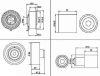 Audi A3 Vezérműszíj készlet | Gates K015559XS