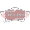 Opel Zafira fékbetét garnitúra | Delphi LP1309
