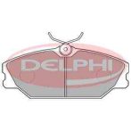 Renault Scenic fékbetét garnitúra | Delphi LP1524
