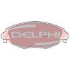 Ford Mondeo fékbetét garnitúra | Delphi LP1533