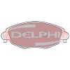 Ford Mondeo fékbetét garnitúra | Delphi LP1533 Ford Mondeo fékbetét garnitúra | Delphi LP1533