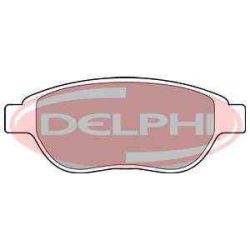 Citroen Xsara fékbetét garnitúra | Delphi LP1653