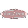 Nissan Pathfinder fékbetét garnitúra | Delphi LP1659