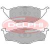 Volkswagen Lupo fékbetét garnitúra | Delphi LP1675 Volkswagen Lupo fékbetét garnitúra | Delphi LP1675