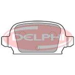 Opel Tigra fékbetét garnitúra | Delphi LP1677