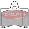 Citroen C5 fékbetét garnitúra | Delphi LP1680