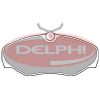 Nissan Primastar fékbetét garnitúra | Delphi LP1695