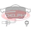 Volkswagen Sharan fékbetét garnitúra | Delphi LP1706