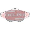 Renault Laguna fékbetét garnitúra | Delphi LP1708