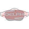 Renault Laguna fékbetét garnitúra | Delphi LP1708 Renault Laguna fékbetét garnitúra | Delphi LP1708
