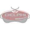 Citroen C3 Pluriel  fékbetét garnitúra | Delphi LP1715