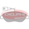 Fiat Stilo fékbetét garnitúra | Delphi LP1720