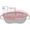 Fiat Stilo fékbetét garnitúra | Delphi LP1721