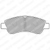 Citroen DS3 fékbetét garnitúra | Delphi LP1727