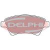 Renault Kangoo fékbetét garnitúra | Delphi LP1730