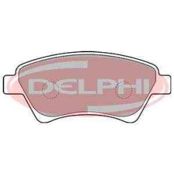 Renault Megane fékbetét garnitúra | Delphi LP1730