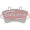 Opel Movano  fékbetét garnitúra | Delphi LP1746
