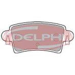 Renault Master fékbetét garnitúra | Delphi LP1747