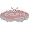 Renault Avantime fékbetét garnitúra | Delphi LP1767