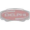 Citroen Jumper  fékbetét garnitúra | Delphi LP1790